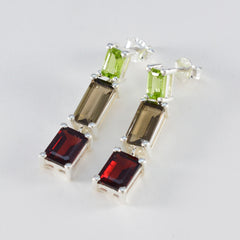 Mila Multicolor Stud Earrings for Stylish Looks