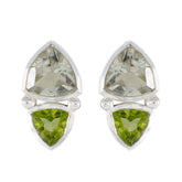 Bella Multicolor Stud Earrings for Everyday Glam Multi multicolor Stud