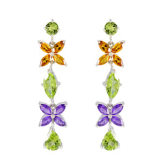 Camilla Multicolor Stud Earrings for Everyday Glam Multi multicolor Stud