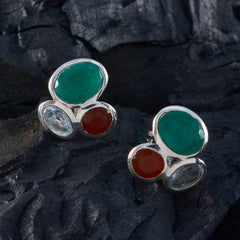 Savannah Multicolor Stud Earrings for Everyday Glam