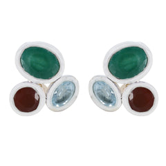 Savannah Multicolor Stud Earrings for Everyday Glam Multi multicolor Stud