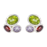 Victoria Multicolor Stud Earrings for Vibrant Styles Multi multicolor Stud