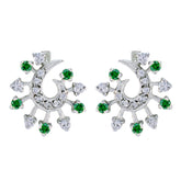 Noelia Multicolor Stud Earrings for Everyday Glam Multi CZ multicolor Stud