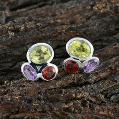 Isabel Multicolor Stud Earrings for Any Occasion