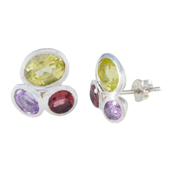 Isabel Multicolor Stud Earrings for Any Occasion