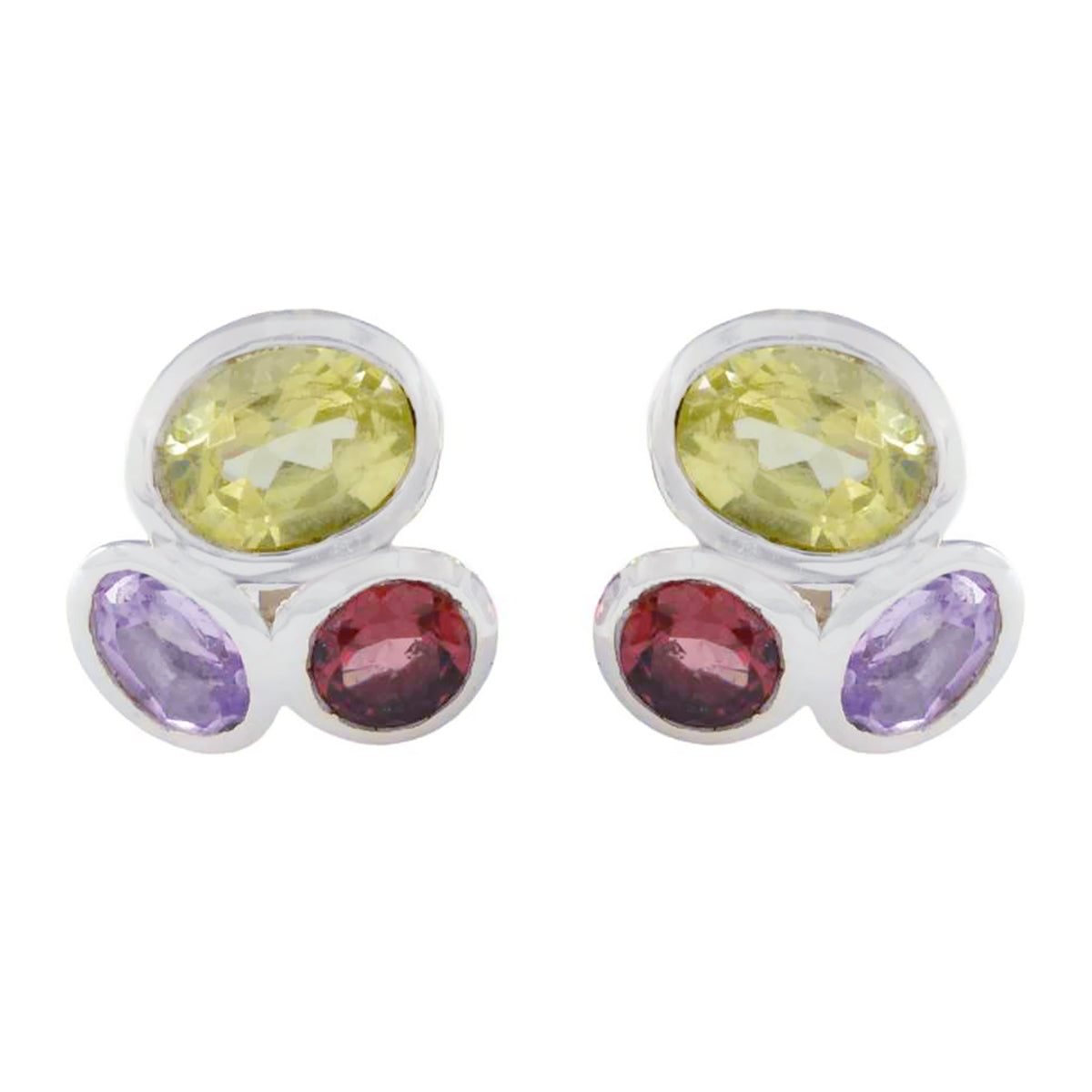 Isabel Multicolor Stud Earrings for Any Occasion Multi multicolor Stud