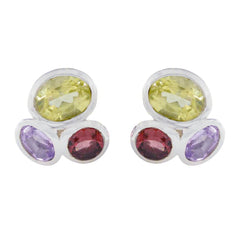 Isabel Multicolor Stud Earrings for Any Occasion Multi multicolor Stud