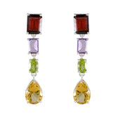 Pilar Multicolor Stud Earrings India for Every Occasion Multi multicolor Stud