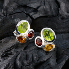 Pauline Multicolor Stud Earrings India for Any Occasion
