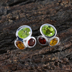 Pauline Multicolor Stud Earrings India for Any Occasion