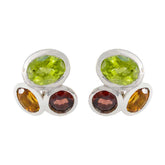 Pauline Multicolor Stud Earrings India for Any Occasion Multi multicolor Stud