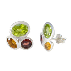 Pauline Multicolor Stud Earrings India for Any Occasion
