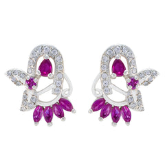 Camilla Multicolor Stud Earrings India for Glam Looks Multi CZ multicolor Stud