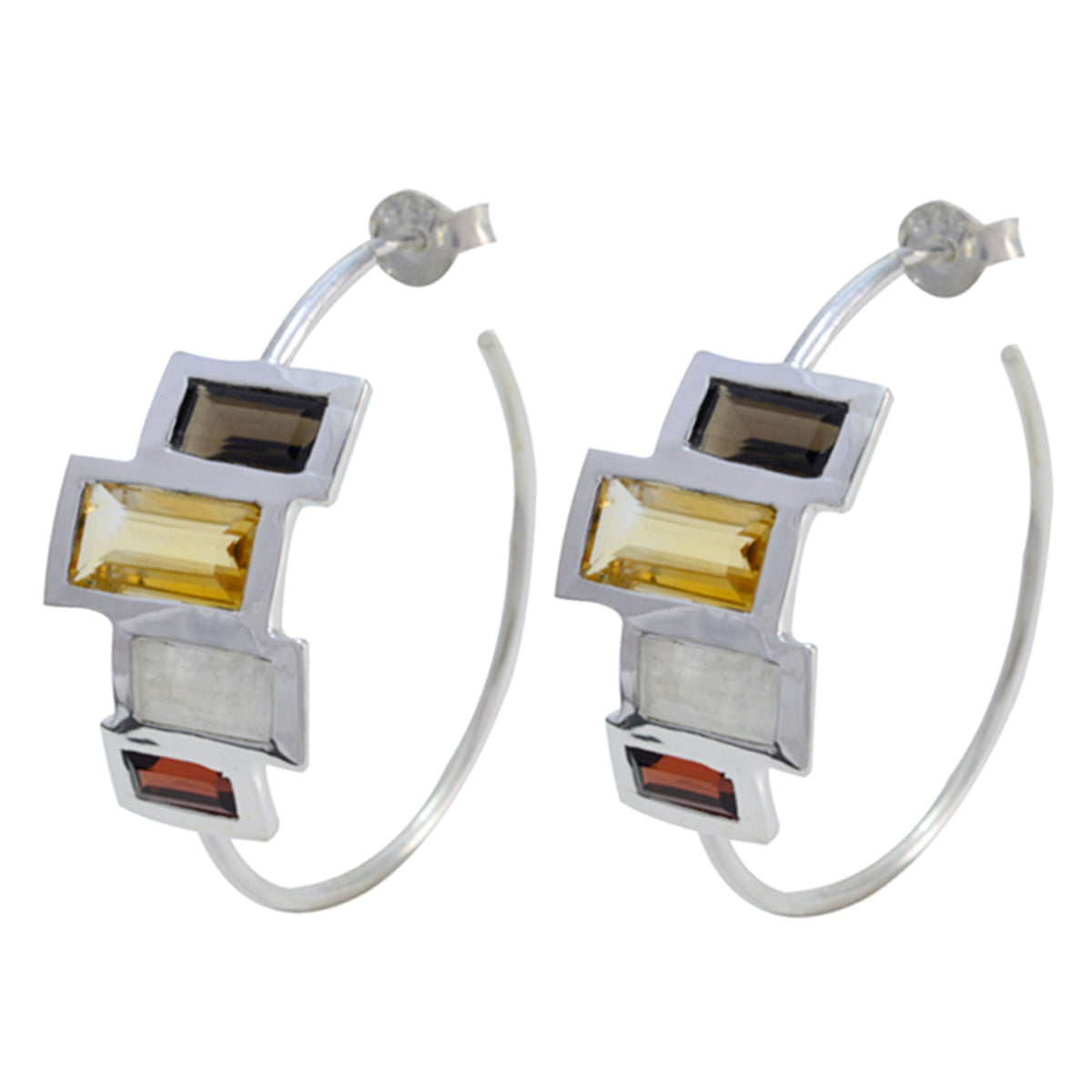 Cecilia Multicolor Stud Earrings India for Every Occasion Multi multicolor Stud