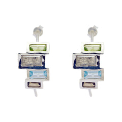 Natalie Multicolor Stud Earrings India for Stylish Looks Multi multicolor Stud