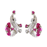 Abigail Multicolor Stud Earrings for Everyday Glam Multi CZ multicolor Stud