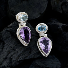 Giulia Multicolor Stud Earrings for Everyday Glam