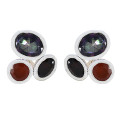 Isabelle Multicolor Stud Earrings for Everyday Style Multi multicolor Stud