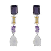 Rebeca Multicolor Stud Earrings for Everyday Glam Multi multicolor Stud