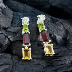 Nella Multicolor Stud Earrings for Fashion Statement