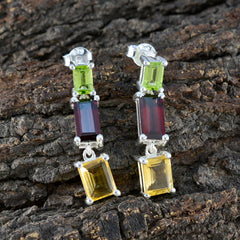 Nella Multicolor Stud Earrings for Fashion Statement