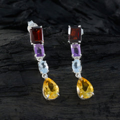 Renata Multicolor Stud Earrings for Effortless Style