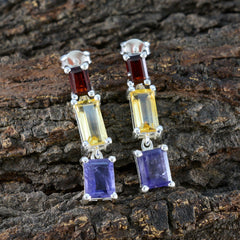 Penelope Multicolor Stud Earrings for Everyday Glam