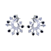 Alice Multicolor Stud Earrings for Everyday Glam Multi CZ multicolor Stud