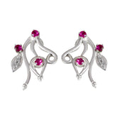 Nayara Multicolor Stud Earrings for Everyday Glam Multi CZ multicolor Stud