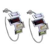 Alejandra Multicolor Stud Earrings for Any Occasion Multi multicolor Stud