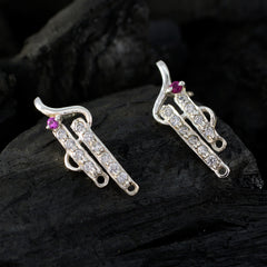 Angeles Multicolor Stud Earrings for Trendy Fashion