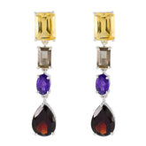 Lucia Multicolor Stud Earrings for Every Occasion Multi multicolor Stud