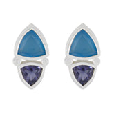 Alice Multicolor Toi Et Moi Earrings for Everyday Glam Multi multicolor Stud