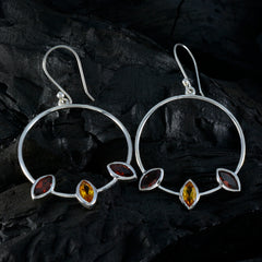 Mila Multicolor Trilogy Dangle Earrings for Everyday Glam