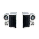 Nayara Multicolor Trilogy Stud Earrings for Stylish Looks Multi multicolor Stud