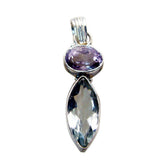 Elena Multicolor Wedding Pendant for Elegant Style Multi Stone multicolor Multicolor