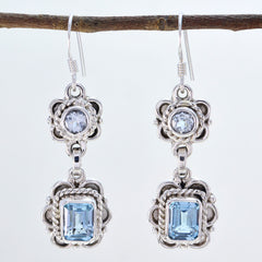 Amanda Multiple Dangle Earrings with Gemstone Detail