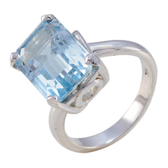 Natcha Fairytale Blue Solitaire Ring
