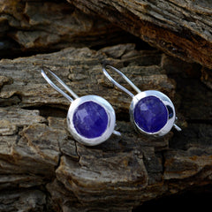 Nella Solitaire Earrings with Vibrant Gemstone Design