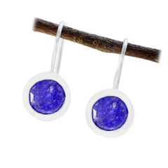 Nella Solitaire Earrings with Vibrant Gemstone Design