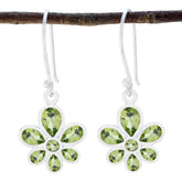Nora Green Dangle Earrings for Everyday Glam Peridot Green Dangle