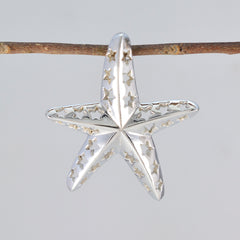 Nova Plain propsel pendant - Starfish Silver Pendant