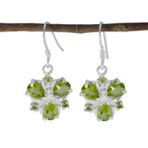 Olivia Green Dangle Earrings for Everyday Glam Peridot Green Dangle