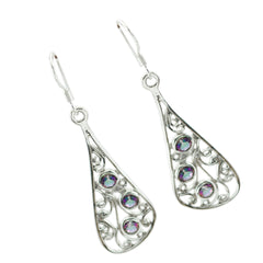 Rosa Party Wear Gemstone Earrings for Elegant Style
