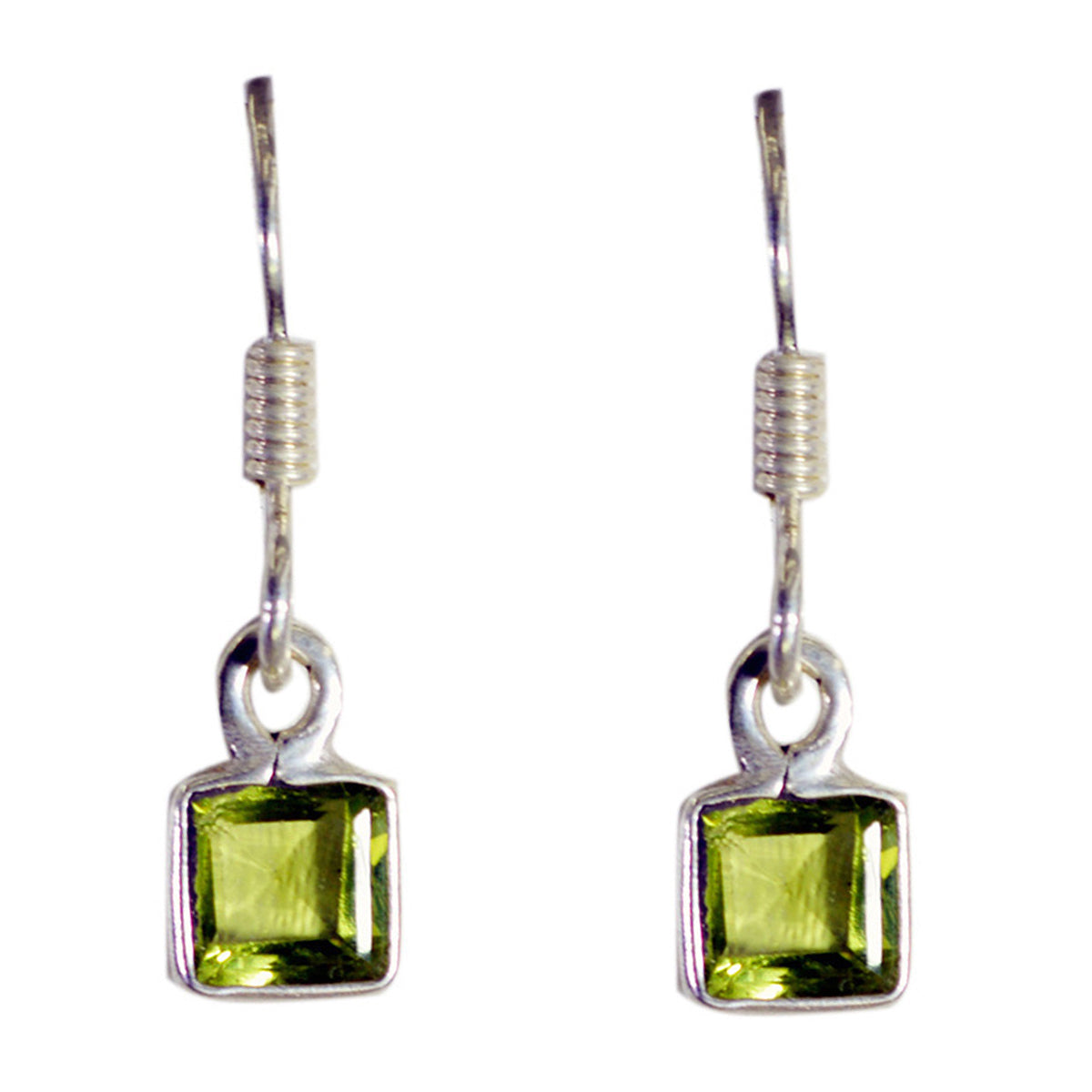 Patricia Green Gemstone Earrings for Everyday Glam Peridot Green Dangle