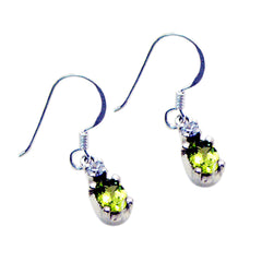 Penelope Green Gemstone Earrings for Everyday Glam