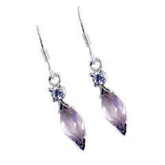 Tereza Pink Dangle Earrings for Everyday Glam