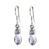 Skylar Pink Dangle Earrings for Everyday Glam Rose Quartz Pink Dangle