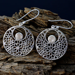 Katharina Pink Gemstone Dangle Earrings for Chic Style