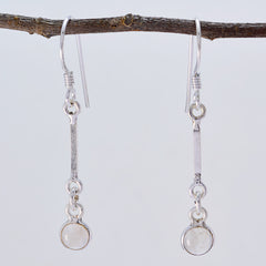 Hannah Pink Minimalist Dangle Earrings for Everyday Style